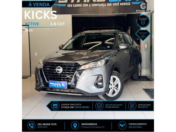 NISSAN KICKS 1.6 16V FLEXSTART ACTIVE XTRONIC NISSAN KICKS 1.6 16V FLEXSTART ACTIVE XTRONIC